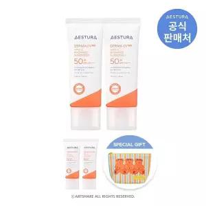 이지하우스 더마UV365 비타C 광채수분 선크림 40ml 2개 891252