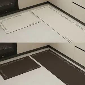 규조토발매트 주방 욕실 규조토 발 매트 롱 숏 2종 세트
