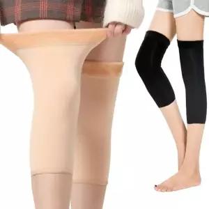 [비케이엠컴퍼니_64]안감 융털 보온아대 무릎 보호대 2색