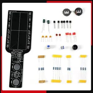 DIY 금속 탐지기 전자 DIY 키트 간단한 금속 탐지기 부품 세트 회로 기판 납땜 연습 키트 만들기
