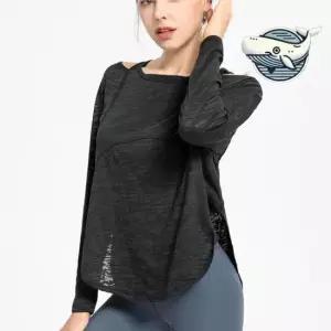 반팔 여성 애슬레저 긴팔 요가복 루즈핏 운동복