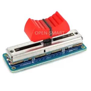 레드 슬라이드 전위차계 센서 모듈 브레이크 아웃 보드 앰프에 Arduino 용 DIY 조명 및 볼륨 제어