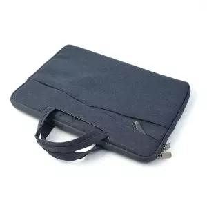 TBZ 히든 핸들형 블루 노트북 파우치 38.5x28.5cm