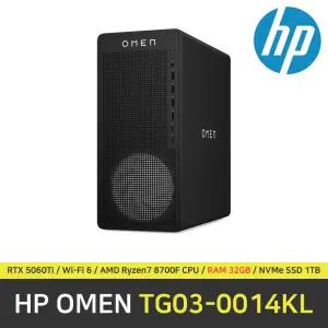 HP OMEN 16L TG03-0014KL 컴퓨터 / RAM 32GB / NVMe SSD 1TB