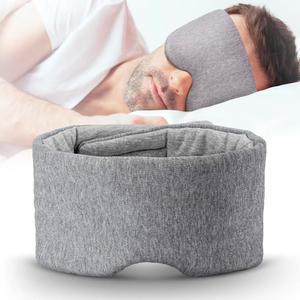 수면안대 사이드 슬리퍼를위한 100 수제 코튼 수면 블랙 아웃 마스크 여성용 아이 남성용 커버 휴대용 여행용 안대