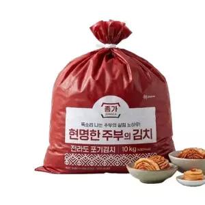 [종가집] 종가 현명한 주부 넉넉 대용량 전라도 포기김치 10kg