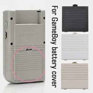 GameBoy Classic GB-DMG GBO 배터리 커버 홀더 용 3 가지 색상 게임 보이 뚜껑 도어 쉘 액세서리