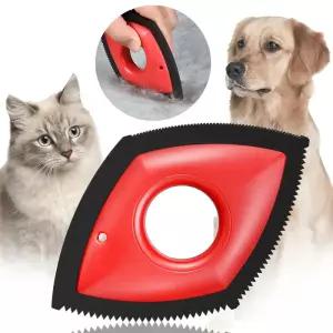 4가지 모드 애완동물 털 제거 빗 브러쉬 강아지 고양이 제거기 청소 도구 카펫 소파 옷 자동차 시트 고무