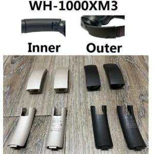 소니 호환호환 WH-1000XM3 헤드셋 내부 빔  외부 슬라이더 수리 wh 1000xm3 헤드폰용 교체용 예비 플라스틱
