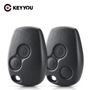 KEYYOU Renault Megane Modus Espace Laguna Duster Logan DACIA Sandero Fluence Clio Kangoo 2 버튼 원격