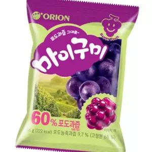 (올핀)오리온 마이구미 포도 66g 20개입 과일젤리 간식