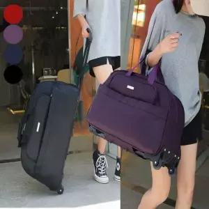 여행 보스턴백 짐가방 바퀴달린 휠캐리어 손잡이 수납 보스턴백캐리어 보스턴백