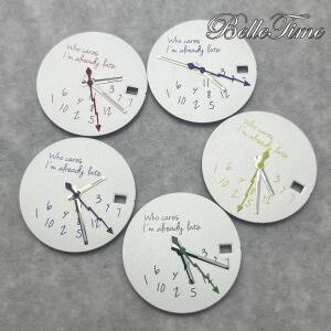 모드 홀 케어스 28.5mm NH35 DIY 시계 다이얼 NH34/35/36/4R/7S 무브먼트 SKX007 SRPD 케이스 교체 부품