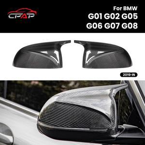 BMW 호환 X3 G01 X4 G02 X5 G05 X6 G06 X7 G07 G08 BEV M  -이후용 리얼 드라이 카본 파이버 외장 사이드