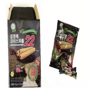 검은깨 크리스피롤 22입 800g 대용량 바삭한 스낵 간식 선물 세트 감자칩