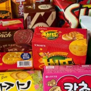 사무실 탕비실 과자 스낵 세트 박스형 초콜릿 비스킷 캔디 젤리 종합 구성