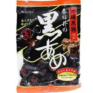 흑당 사탕 일본 전통 간식 달콤한 캔디 디저트 차 간식용 개별포장 휴대용 사무실