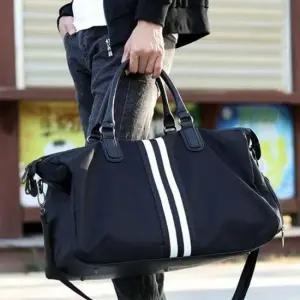 (KN105) 신발수납 라인보스턴백 골프백 운동가방 바퀴가방