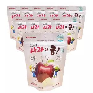 뽀로로 사과가 쿵 15g x 10개 동결건조 과일칩
