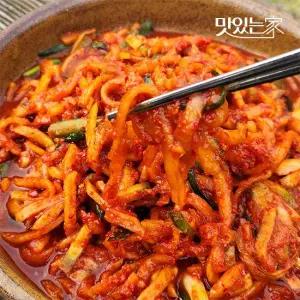 맛있는家 아삭한 부추 무생채 김치 무침 국산100 )