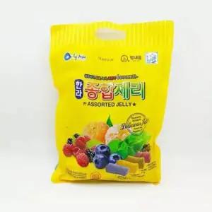 제주 한라 4가지맛 한번에 종합제리 1팩 하리보 젤리 귤 블루베리