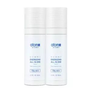 애터미 옴므 에너자이징 올인원 80ml x 2개