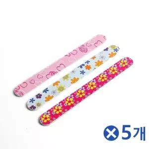 TBZ 일러스트 손톱손질 야스리 10p세트-랜덤발송x5개