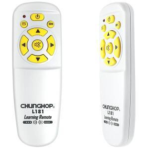 Chunghop IR 미니 소형 7버튼 적외선 신호 학습 복사  팬/TV/DVD/CD/오디오/앰프 리모컨