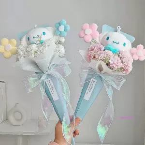 로라제이 재롱잔치 꽃다발 인형 시나모롤 졸업 유치원klm505