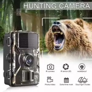 사냥 흔적 카메라 16MP 1080P 940nm 적외선 야간 모션 활성화 트리거 캠 야외 야생 동물 사진 트랩
