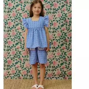 [갤러리아] 26년S/S 매직에디션로얄팔라스 하트체크블라우스세트(RP62-BL203/PT203/BL)