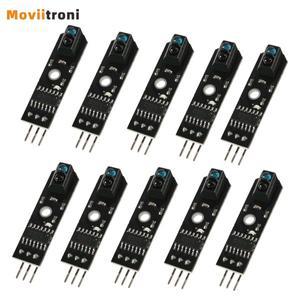 호환상품 10PCS IR 적외선 센서 모듈 TCRT5000 라인 3PIN 트랙 추종자 Arduino 용 장애물 회피