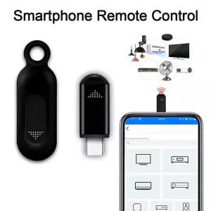 스마트 폰 원격 제어 TypeC USB 전화 IR 블래스터 어댑터 TV 에어컨 팬용 범용 적외선