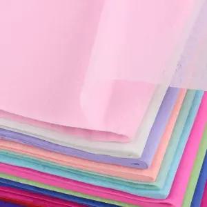 38pcs 우유 면화 꽃 포장지 가게 꽃다발 종이 꽃집 결혼식 부드러운 다채로운 장식