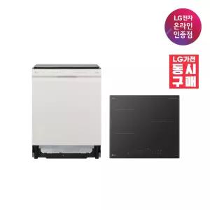 [혜택가 161만] LG 식기세척기 인덕션세트 (DUE5BGL1E+BEI3ASB2OE / 5BG1E-ASB2E)