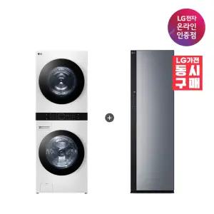 LG 트롬 오브제컬렉션 워시타워 + LG 스타일러 (W21WAM + SC5GMR52S)