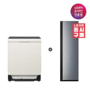 LG 디오스 오브제컬렉션 식기세척기 + LG 스타일러 (DUE6BGL1E + SC5GMR52S)