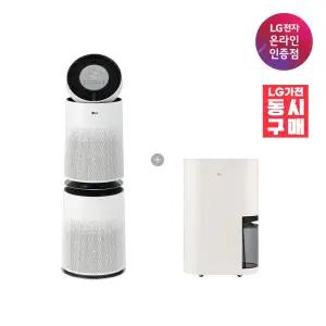[혜택가 105만] LG퓨리케어 360 공기청정기 + LG 휘센 제습기 (AS285DWWC + DQ214MEGA)