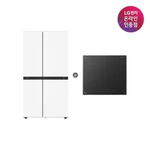 LG 디오스 AI 오브제컬렉션 냉장고 (양문형) + LG 디오스 인덕션 (S836MQQ012 + BEI3ASB2OE)