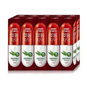 2080 진지발리스 유칼립투스 스트롱민트향 치약 150g, 10개