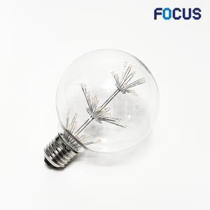 포커스 LED 에디슨전구 눈꽃 G95 2W E26