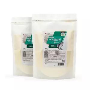 백세식품 초저분자 어린 콜라겐 펩타이드 300g 2팩 HACCP인증제품