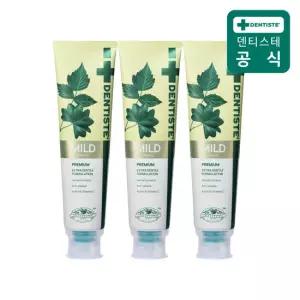 덴티스테치약 마일드 튜브형 160g 3개