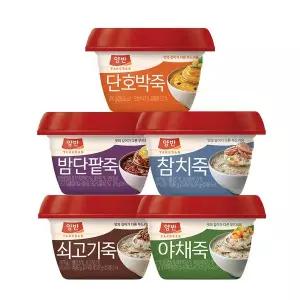 [동원] 양반죽 285g 쇠고기죽x 12개 + 야채죽12개 외 /참치/호박죽/밤단팥죽
