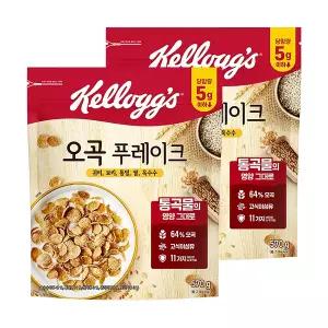 켈로그 오곡 후레이크, 570g, 2개