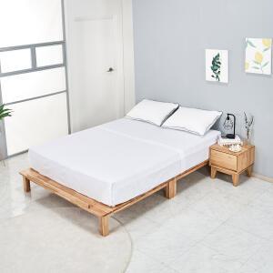 마루스 슈퍼싱글 1100 다리형 노헤드 침대 참죽 원목 프레임