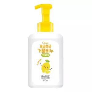 오릭스 몽글몽글 거품비누 레몬향 500ml 핸드워시 손세정제 물비누
