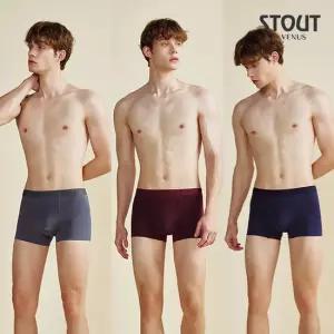 [스타우트] 에어로쿨 소재의 퓨징 남성 드로즈 3매입