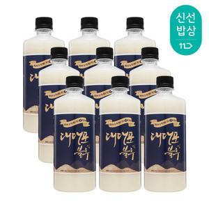 [품질보장] 담양 죽향도가 대대포 생 막걸리 6도 600ml x9병