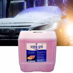 카샴푸대용량 풍부한 거품 차량용 자동차 세차 폼샴푸 손세차 전용 프리워시 말통 18.8L
